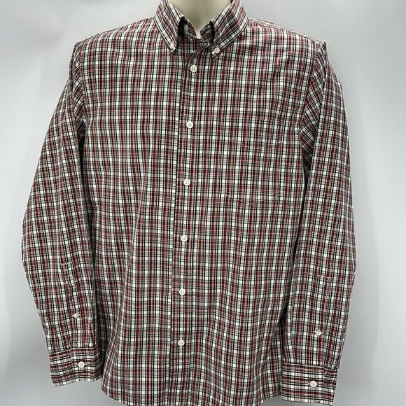 Jack Spade plaid button down shirt size medium - Picture 2 of 4